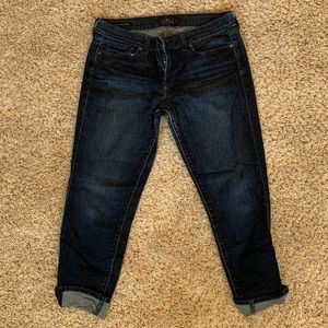 Lucky Brand Charlie Pencil Capri dark wash